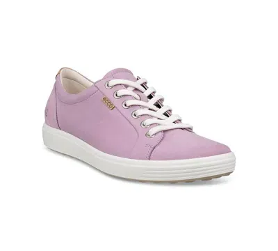 Ecco Soft 7 Sneaker In Lavender Mist