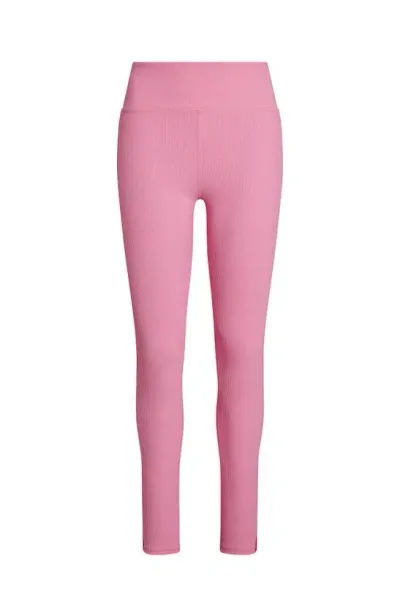 Electric Yoga Color Block Rib Legging In Pink