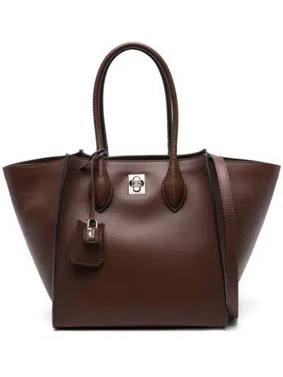 Ermanno Scervino Maggie Tote Bag In Brown