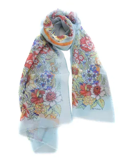 Etro Scarfs Light Blue