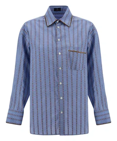 Etro Shirt In Blue