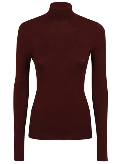 Etro Turtleneck Jumper In Red