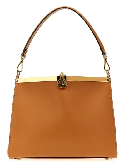 Etro Vela Shoulder Bags Beige