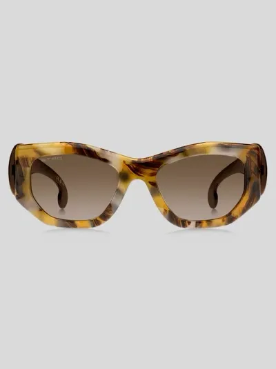 Etro Paisley Sunglasses In Hellbraun