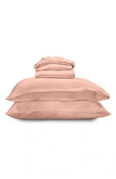 Ettitude Sateen Sheet Set In Quartz