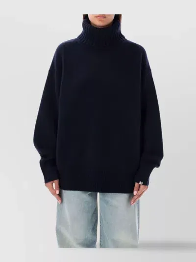 Extreme Cashmere Extra Large Turtleneck Knitwear In Black