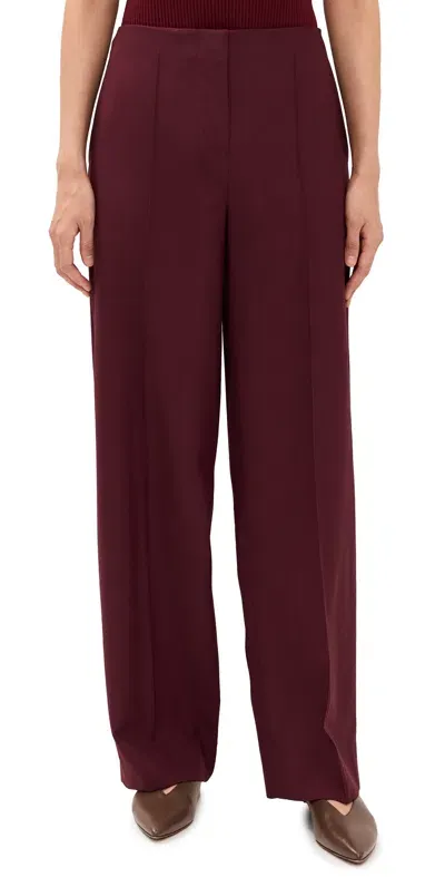 Faithfull The Brand Emilie Trouser In Bordeaux