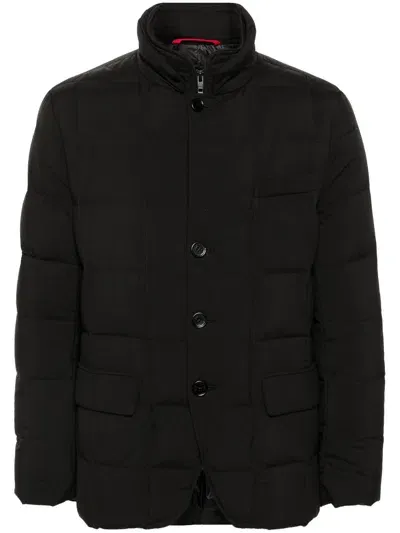 Fay Black Double-front Jacket