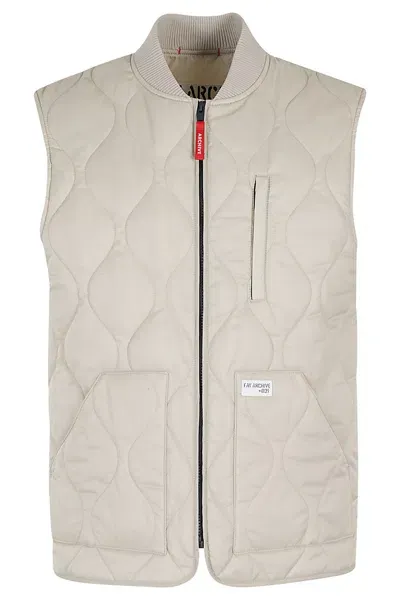 Fay Gilet In Beige