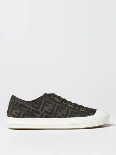 Fendi Sneakers  Men Color Brown