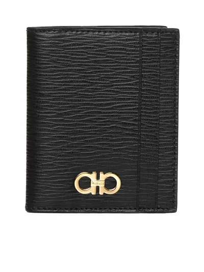 Ferragamo Wallet In Black