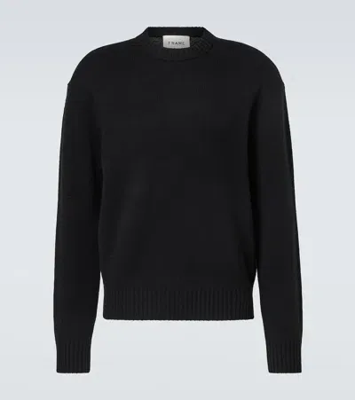 Frame Cashmere Sweater In Black