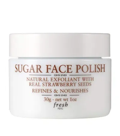 Fresh Sugar Face Polish To Go In White