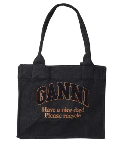 Ganni Handbags In Black