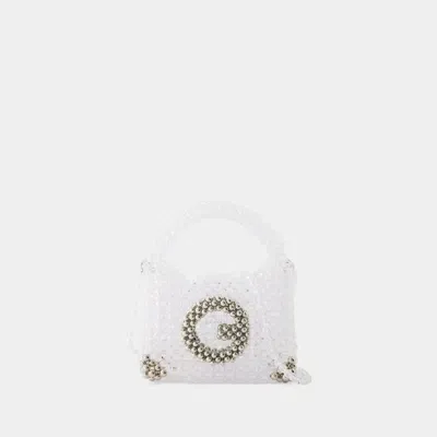 Germanier Beaded Bag In White