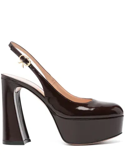 Gianvito Rossi Slingback High Heel In Black