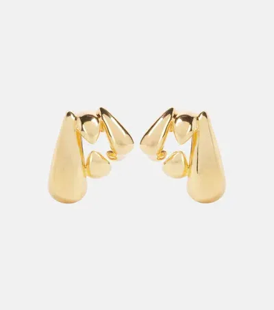 Givenchy Feline Ear Cuffs In Gold