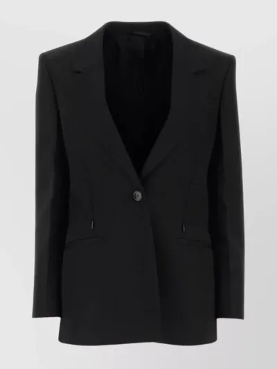 Givenchy Single-breasted Tailored Cut In Black