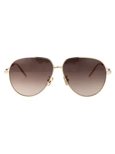 Givenchy Sunglasses In Gold