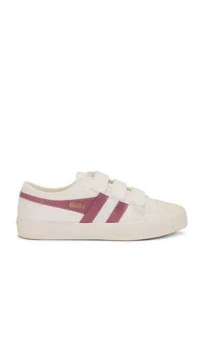 Gola Coaster Strap Plimsolls In Ivory