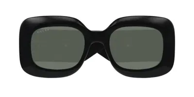 Gucci Eyewear Square Frame Sunglasses In Black