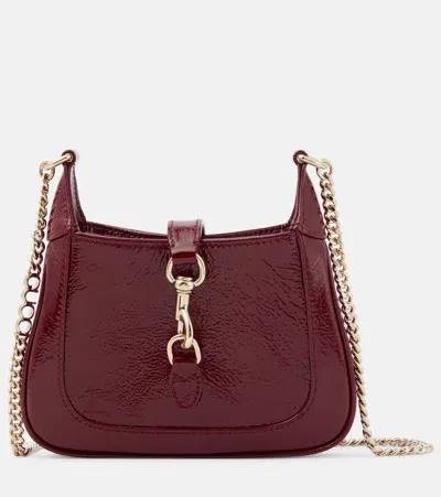 Gucci Jackie Notte Mini Bag In Red