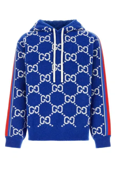 Gucci Knitwear In Blue