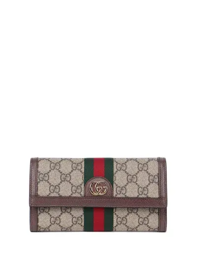 Gucci Ophidia Gg Continental Wallet In Multi