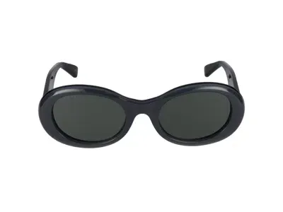 Gucci Sunglasses In 001 Black Black Grey