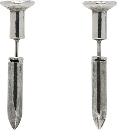 Guidi Silver G-0r18 Earrings In Silver 925