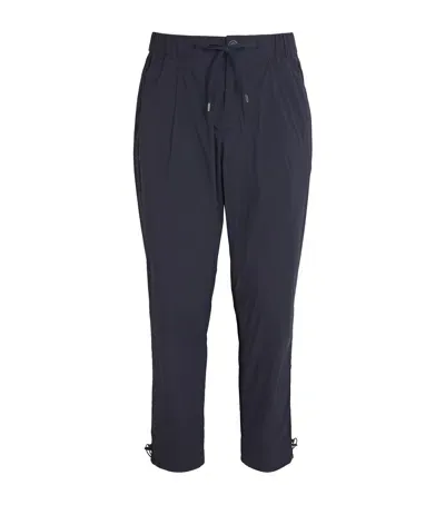 Herno Stretch-nylon Trousers In Navy