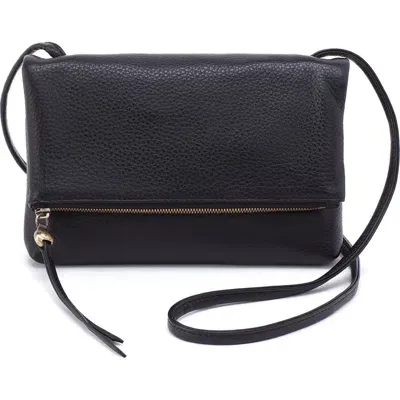 Hobo Small Grant Leather Crossbody Bag In Black