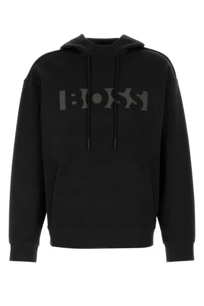 Hugo Boss Boss Sweatshirts In Black