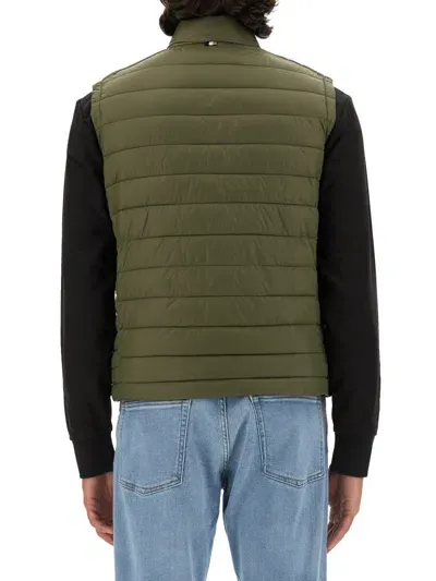 Hugo Boss Boss Walking Vest In Green