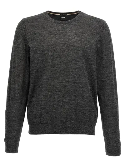 Hugo Boss Leno-p Sweater, Cardigans Gray In Grey