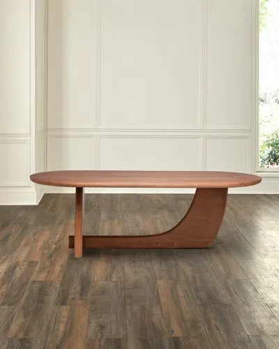 Interlude Home Slade Dining Table 96" In Harvest