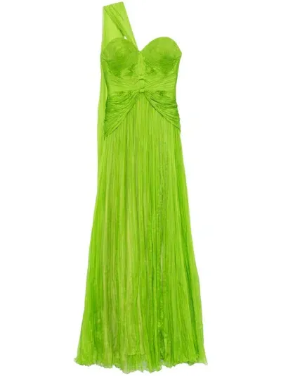 Iris Serban Star Maxi Dress In Green