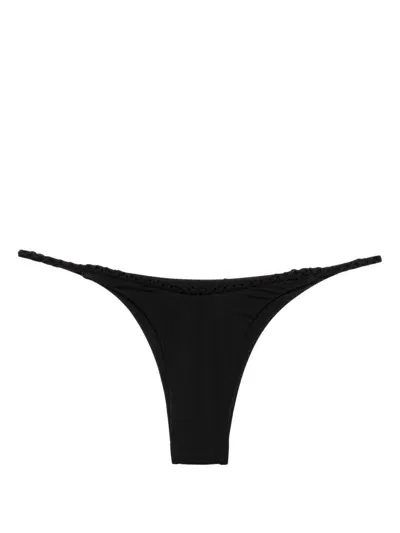 Isa Boulder Fullchain Bikini Bottoms In 黑色