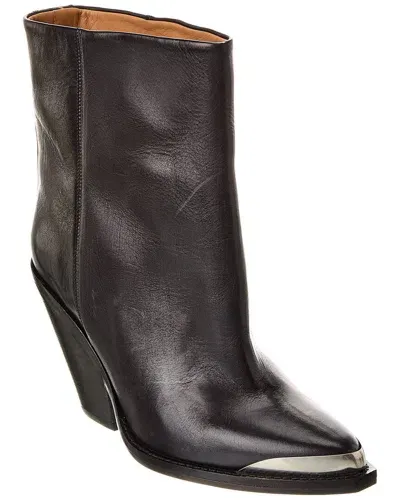 Isabel Marant Black Leather Boots