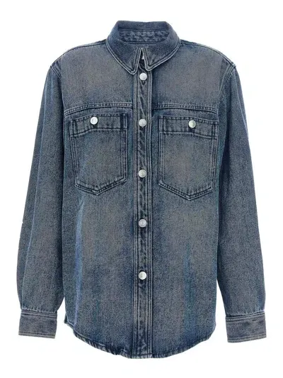 Isabel Marant Talbot Shirt In Blue