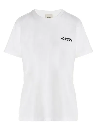 Isabel Marant 'vidal' T Shirt In White