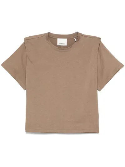 Isabel Marant Kids' Zelitos T-shirt In Brown