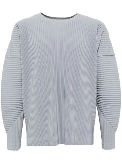 Issey Miyake August T-shirt In Grey