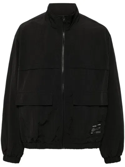 Izzue Zip-fastening Jacket In Black