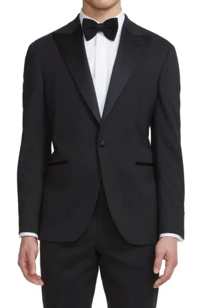 Jack Victor Elwood Tuxedo Jacket In Black