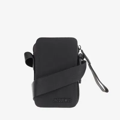 Jacquemus Il Cuerda Shoulder Bag In Black