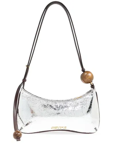 Jacquemus Le Bisou Perle Handbag In Metallic