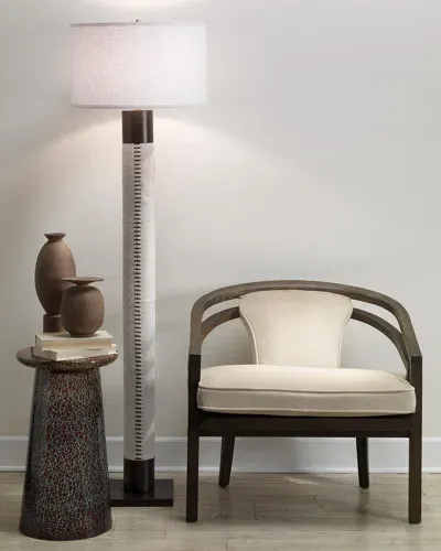 Jamie Young Sheridan Floor Lamp In White