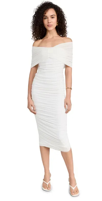 Jbq Nora Dress Off White