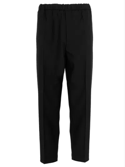 Jil Sander Gabardine Trousers In 蓝色的